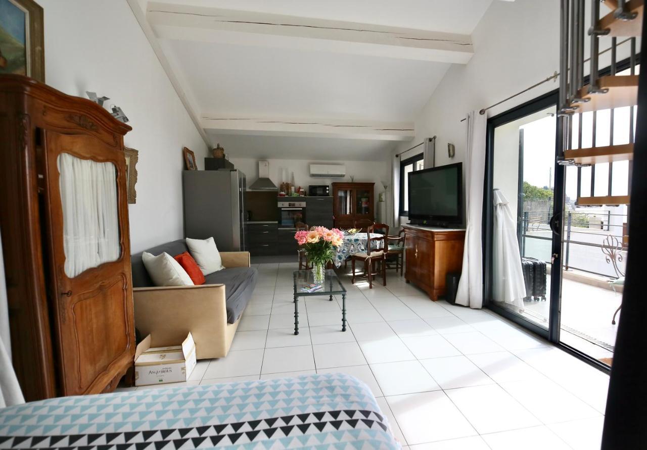 Duplex Vue Mer Plage De Saint-Clair Le Lavandou Esterno foto
