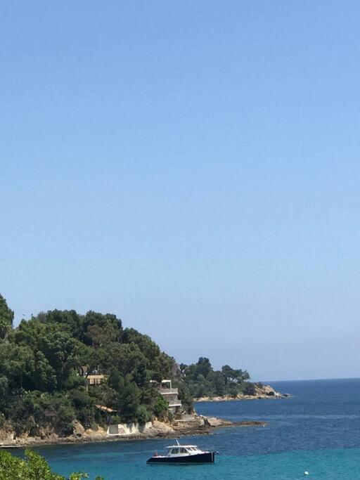 Duplex Vue Mer Plage De Saint-Clair Le Lavandou Esterno foto